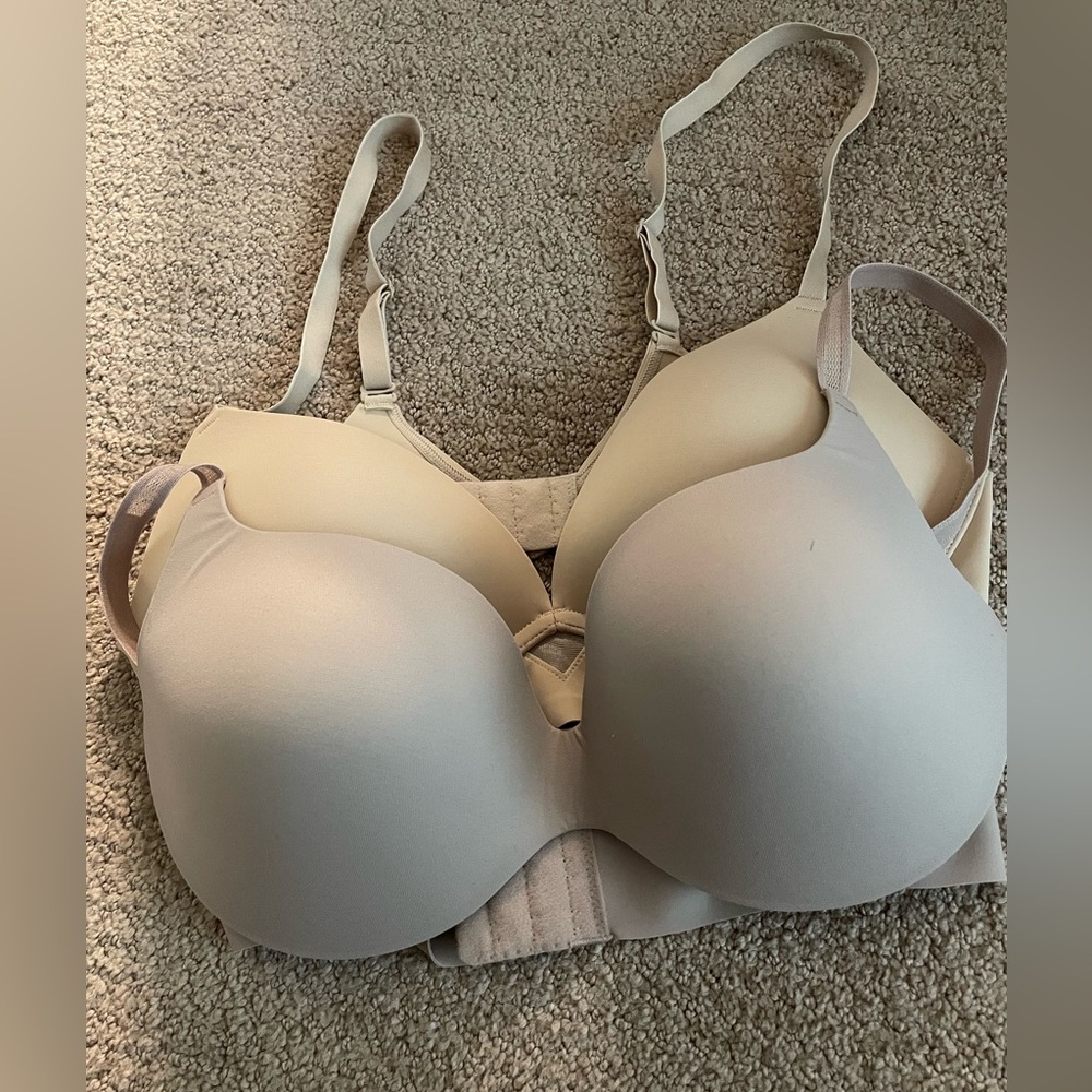 Maidenform Beige and Cream Bras